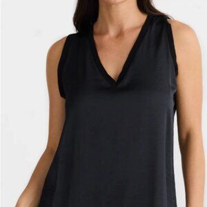 Brave+True Celine Sleeveless Top | Size Small | Black - NEW WITH TAGS